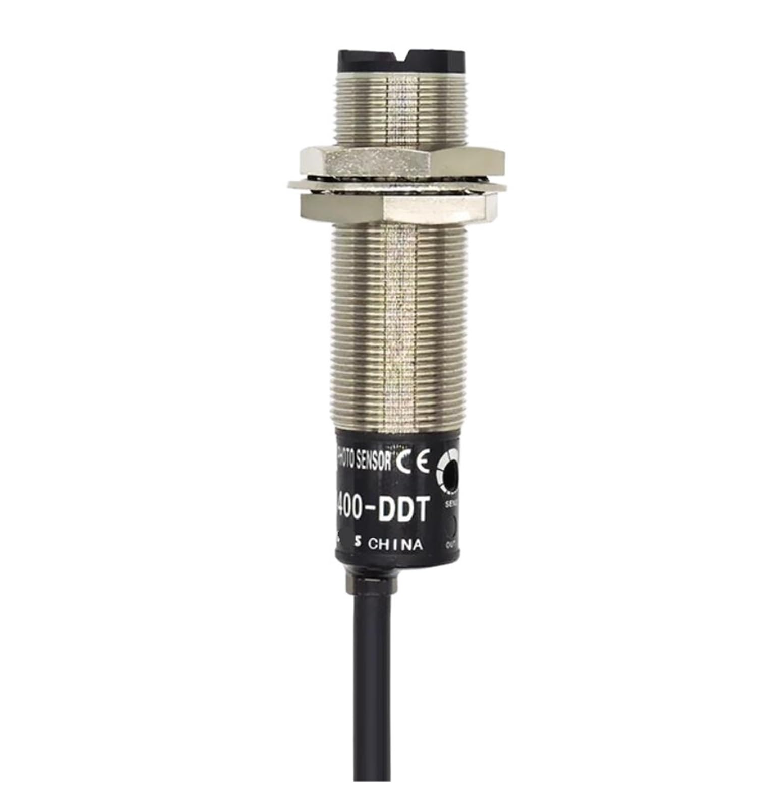 KSZHZYMGX Photoelectric Switch Sensor DC 4-wire DC12-24V Detection Distance: 100mi/400mi BR100-DDT BR400-DDT(BR400-DDT)