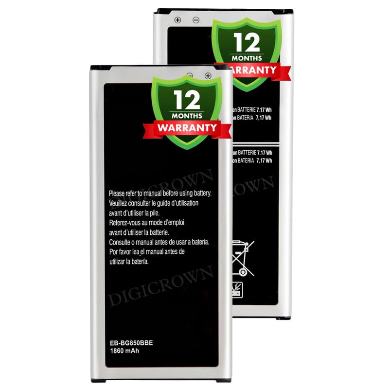 Image of Original EB-BG850BBE Battery Compatible for Samsung Galaxy Alpha - (1860mAh) - 1 Year Warranty DF7