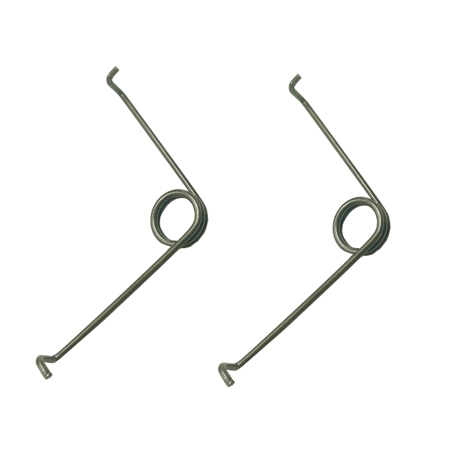 Molle di torsione in acciaio inossidabile, 20 pezzi, 2 spire, diametro filo 1,5 mm, molla di torsione doppia in acciaio al manganese, diametro esterno 12 mm, molla di torsione, 1,5 x 12 x 43 mm