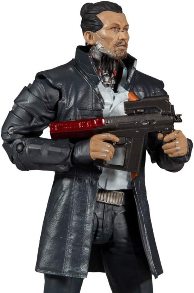Cyberpunk 2077 McFarent Toy 7" Action Figure Takemura / CYBERPUNK 2077 McFARLANE TOYS 7" Action Figure TAKEMURA Spike Game PS4 Xbox one Kianu Reeves [Parallel Import]