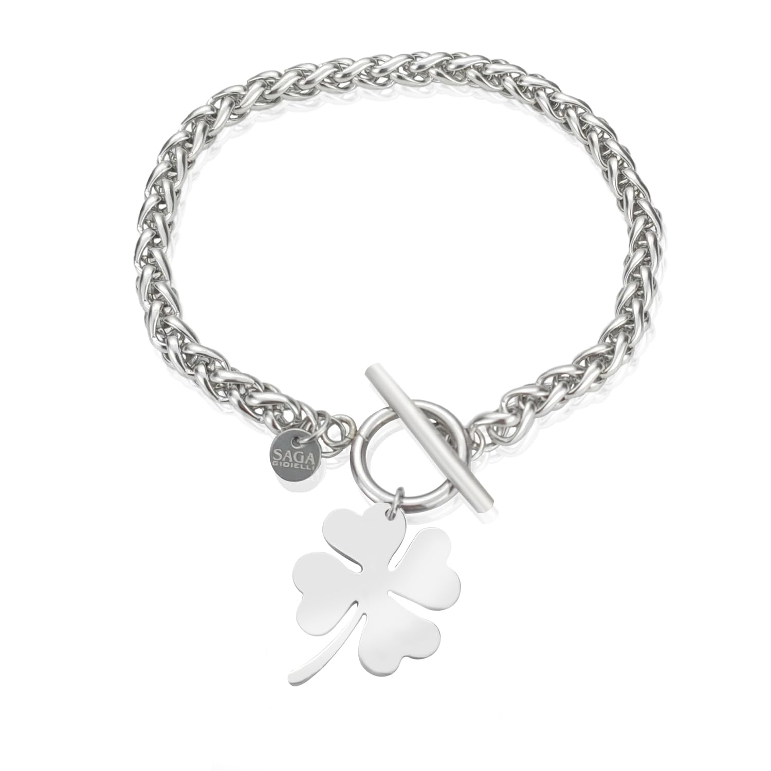 Bracciale Donna Albero Della Vita SAGA GIOIELLI - Acciaio Inox, Chiusura A Moschettone - Foto 10