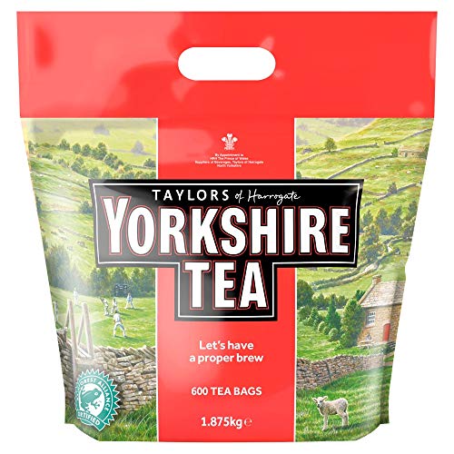 Yorkshire Tea Bags, 1.875 kg (600 Teabags)