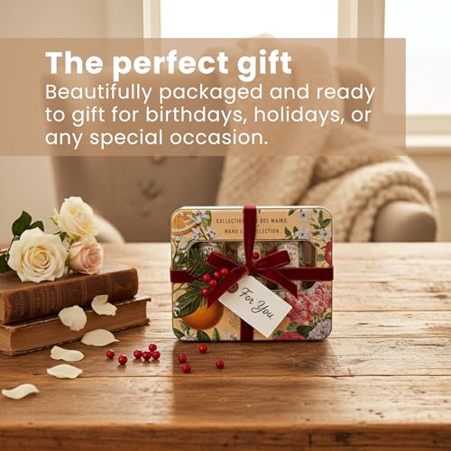 Image of Panier des Sens Rose Geranium, Jasmine, Orange Blossom Hand Cream Gift Set