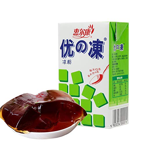 中国零食 福建特产惠尔康优冻凉粉 仙草冻 凉粉248g x 24box 整箱装