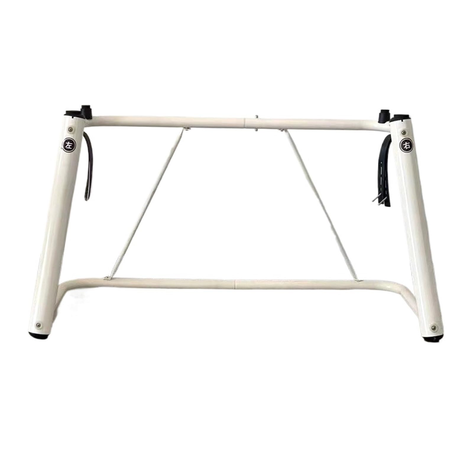 Zymjzbetic White Keyboard Stand Metal U-Aped Piano Stand Keyboard
