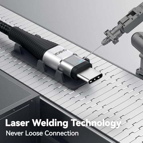 Image of Extra Long USB to USB C Cable 15FT 2Pack, Type A to Type C Cord Fast Charging Braided Charger for iPhone 17 Pro Max, 16 /15 Plus, iPad Pro /Air /Mini /10, Samsung, Pixel, Moto, Android Phones - Black