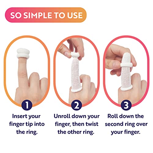 Snugfast Fingerpflaster, Fingerlinge, Fingerschützer, Fingerbandage, Fingerverband verschiedenen Farben 30 Stück