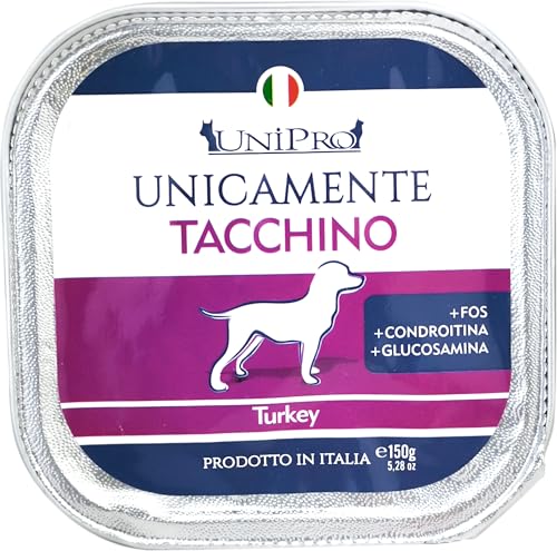 Comida para perros húmeda monoproteica – Tacavo – 150 g Made in Italy