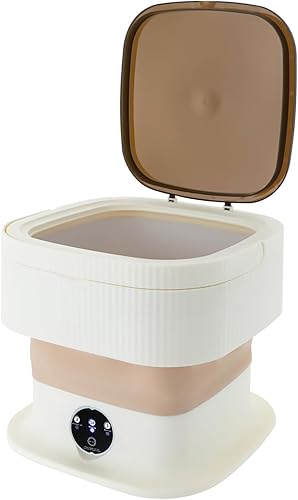 Lavadora portátil, mini lavadora portátil de 10 litros con 3 modos de limpieza para ropa de bebé, calcetines, pequeños delicados, lavadora pequeña