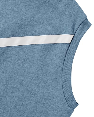 Image of Ohoo Mens Slim Fit Sleeveless Lightweight Zip Up Hooded Sweatshirt Vest Hoodie