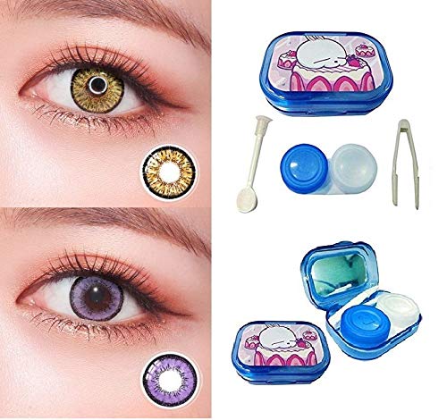 Optify Pure Hazel,Purple Monthly Colored Contact Lenses For Eye Men and Woman (B08683FRQL) Amazon Price History, Amazon Price Tracker