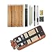 Produktbild Skizze Bleistift Set, Southstar 29 Stück Skizzierstifte Künstler Art Kit für Skizzen Zeichnen mit Kohlestifte Papierstifte Bleistifthalter Radier im Canvas Beutel für Anfänger und Künstler