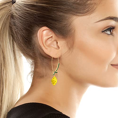 Lemon-Dangle-Earrings