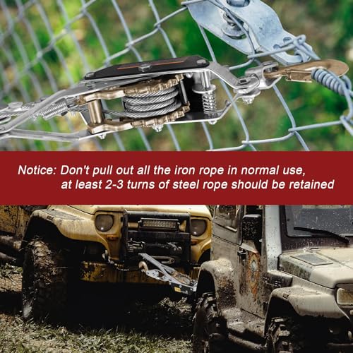 image for BIG RED T32052 Torin Come Along Winch, 2 Ton (4,000 lbs) Pulling Capac