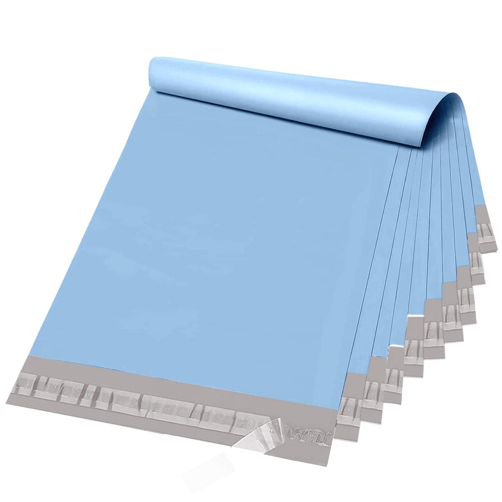 Metronic Poly Mailers 10x13 50 Pack, Self Seal Shipping Bags for Clothes