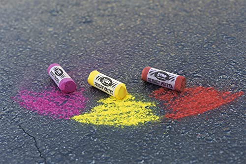 Soho Urban Artist Jumbo Kids Sidewalk Chalk Pens, Street Soft Pastels For Pavement, Sidewalks, Concrete, Or Brick, Oil Pastels With Rich Pigment, Smooth, Durable, 20 Unique Assorted Colors, Pack Of 1 #TOP5