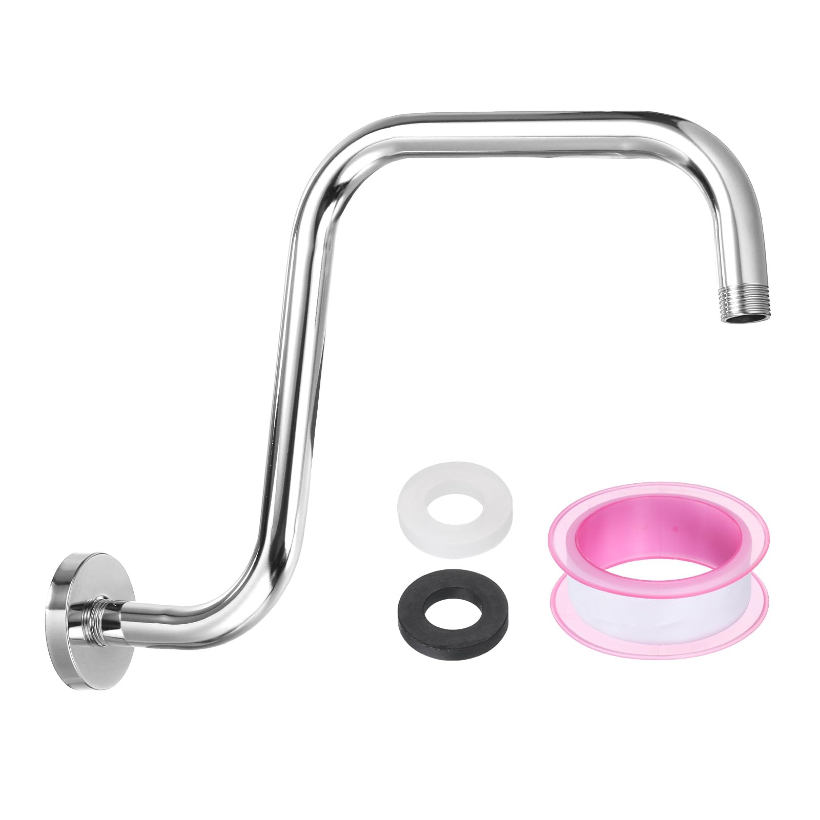 Brazo de extensión de cabezal de ducha para solucionar la falta de espacio en baño