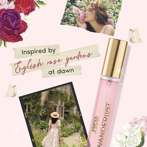 Image of Nykaa Wanderlust English Country Rose Eau De Parfum I Travel size, mini Perfume for Women - 16 ml I Rose & fresh Lilly Perfume | Long-Lasting, Travel‐Friendly, Vegan,Paraben‐Free, IFRA Certified