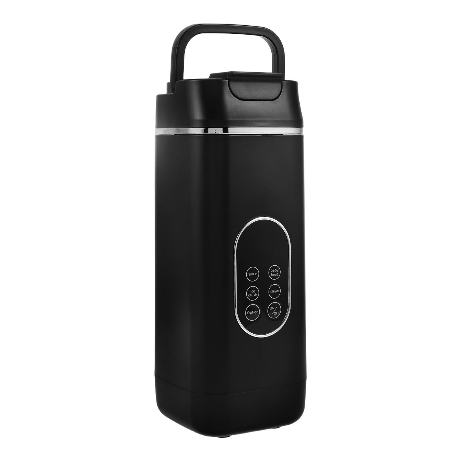Luxshiny Mini Frullatore Portatile 420ml con 12 Lame Plastico Ricaricabile USB Multiuso con Porta Type-c per Smoothie e Frullati in Viaggio
