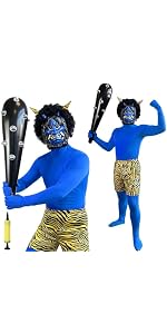 Amazon.co.jp: [GOKEI] 節分 豆まき コスプレ 鬼 青鬼 赤鬼 衣装 充実7