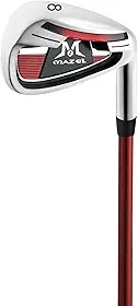 MAZEL Conjunto completo de tacos de golfe masculino de 12 peças ou tacos de golfe individuais - Driver de titânio, #3,5 Fairway Wood,híbrido,#4,5,6,7,8,9 Iron & Pitching Wedge, Golf Putter