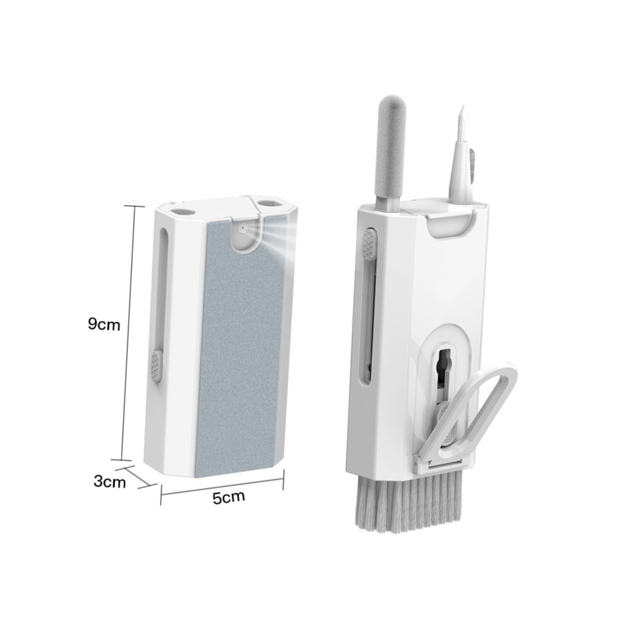 BESPORTBLE 1Set Multifunctional Cleaning Kit for Keyboard Laptop and Earbuds Portable Electronics Cleaning with Brush for Dust Removal and Maintenance