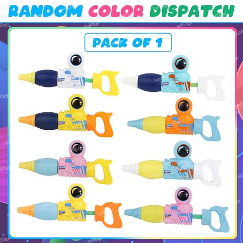 Image of Zest 4 Toyz Holi Pichkari Water Gun Toy for Kids Space Astronaught Themed High Pressure Holi Water Gun for Festival & Summer Pool Party Fun (Pack of 1)