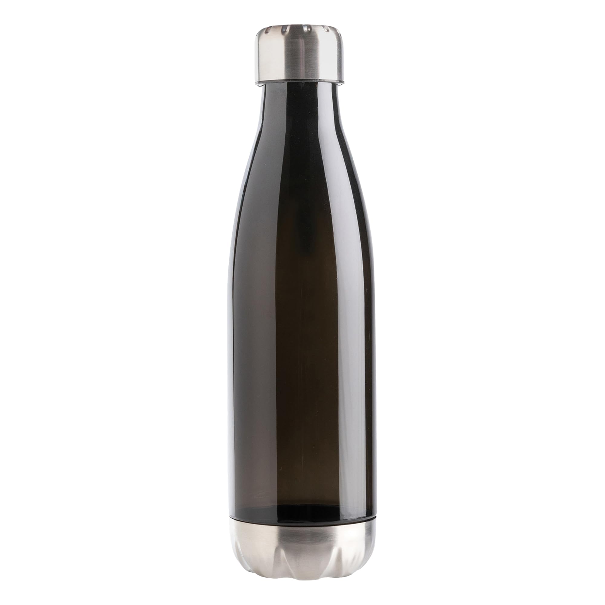 XD Collection Stainless Steel 500ml Water Bottle (One Size) (Black)