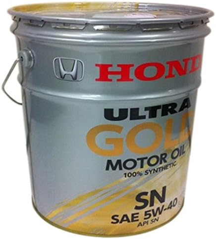 Amazon Honda ホンダ エンジンオイル ウルトラ Gold Sn 5w40 l 車 バイク 車 バイク