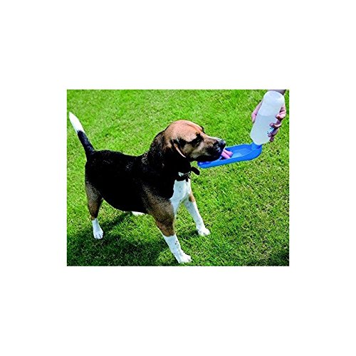 Water Bottle Portable Water Dispenser for Dogs and Cats 500 ml, Blue - Image 2