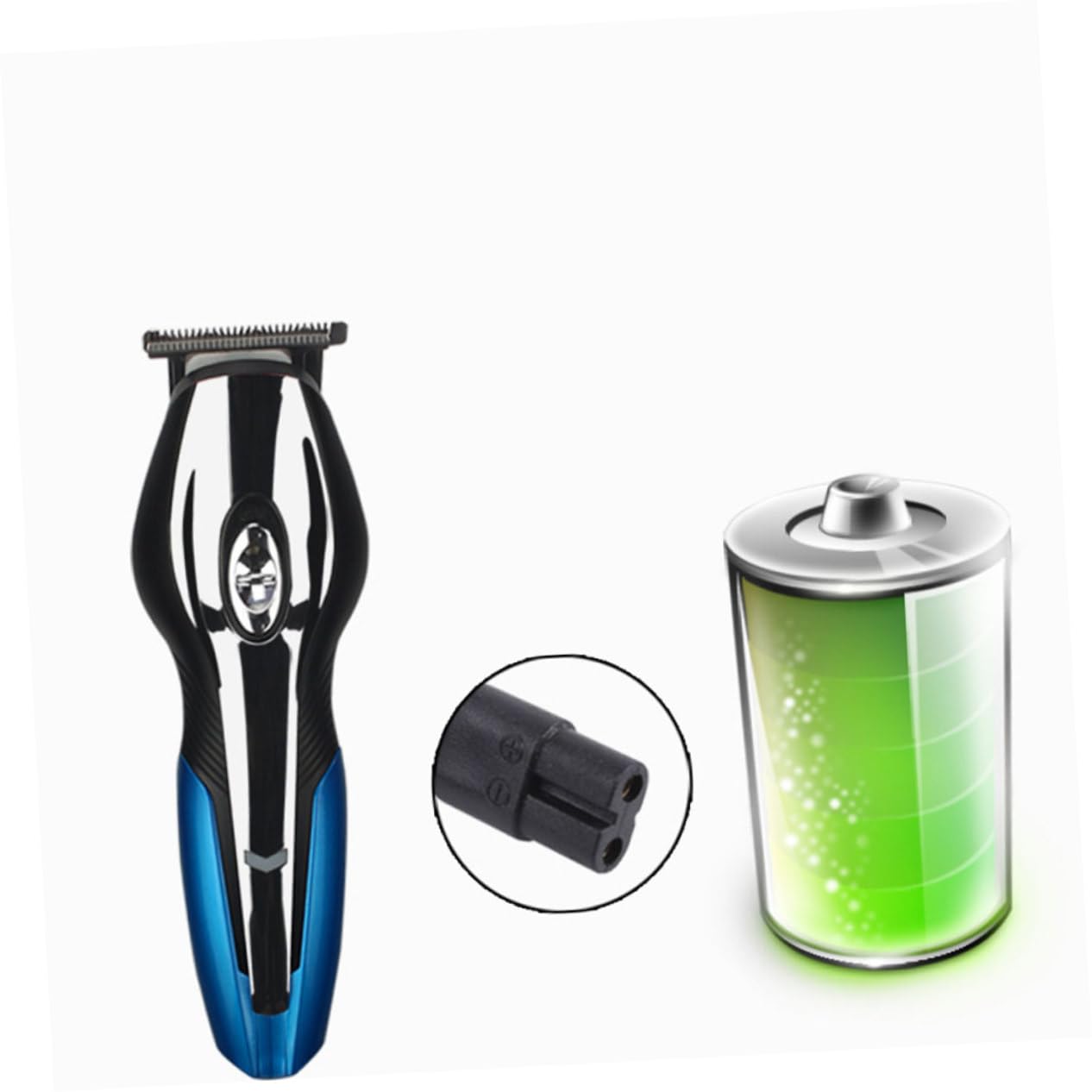 Set Rasoio Elettrico Uomo Multifunzione USB Ricaricabile, Kit Cura Viso con Epilatore Peli Naso e Pinzette, Design Portatile per Toelettatura da Viaggio