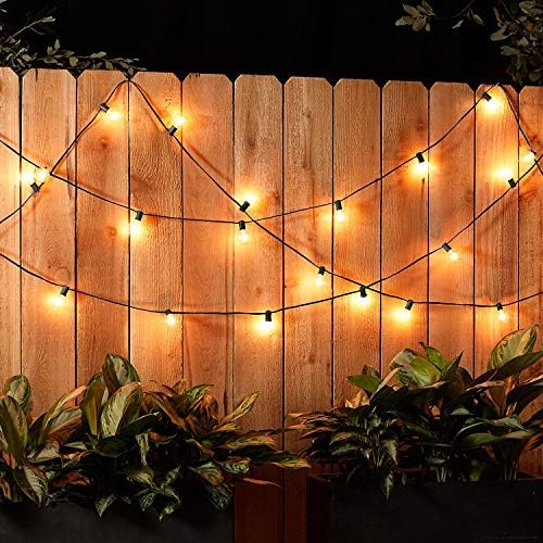 OxyLED Garden Lights Mains Powered, Outdoor String Lights 9M/29FT Fairy Lights Outdoor 25 Bulbs +3 Spare Garden Patio String Outside Lights Fairy Lights