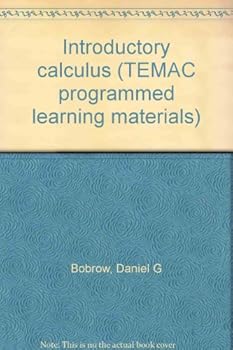 Introductory calculus (TEMAC programmed learning materials)