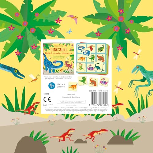 Dinosauri. Giochi Di Memoria E Abbinamento. Con Carte. Con Libro In Brossura - 2