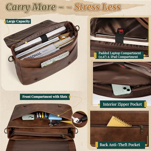 RAINSMORE Vintage Men's Messenger