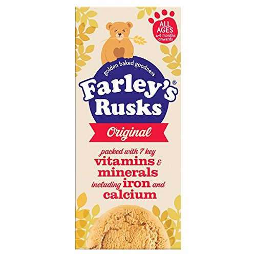 ( 6 Pack ) Farleys All Ages 4-6 Months Onwards Farleys Rusks Original 150g