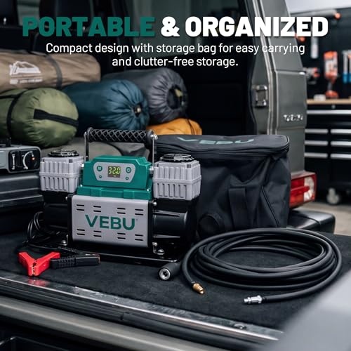 VEBU 10.6 CFM Digital Portable Air Compressor