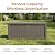 148 Gallon Resin Deck Box - Outdoor Storage Chest for Patio Furniture Cushions, Garden Tools, Pool Accessories & Backyard Organization Lockable Waterproof All-Weather Wood Grain Design, Easy Assembly
