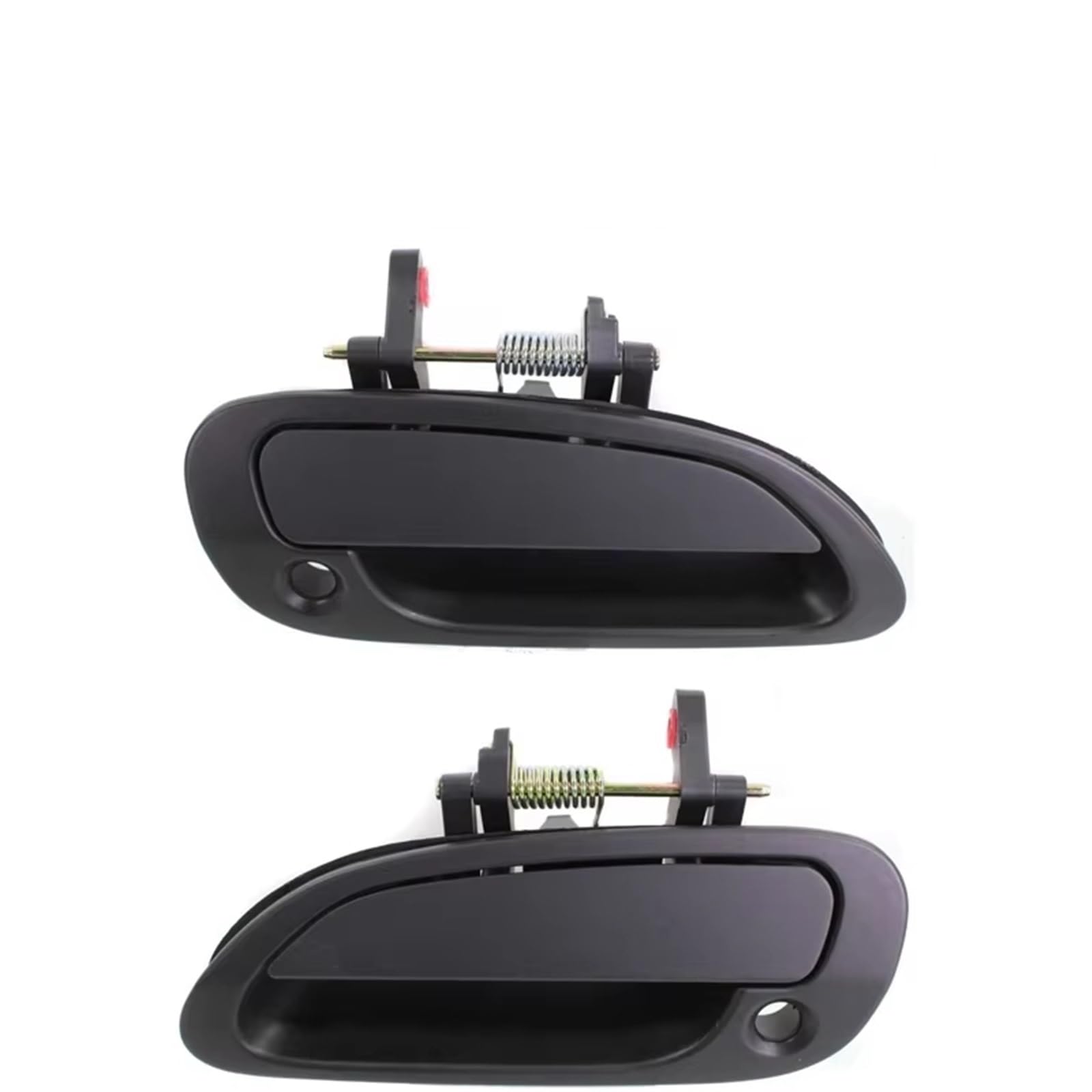Zjyzyq One Color Car Sliding Outer Door Handle For 1998-2002 For Accord 2.0 .3 2Pcs Set Front And Rear Exterior Outside Door Handles Black(2 Pcs Rear)