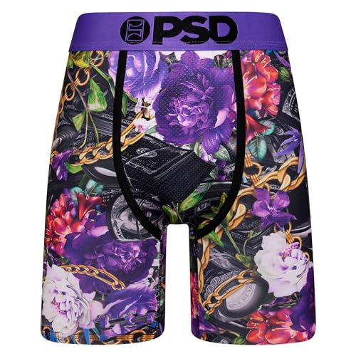 PSD Men's Boxer Briefs - Wild Benjis, 7 Inch Inseam, Moisture-Wicking, 4-Way Stretch, Boxer Briefs for Men, 2X-Large2