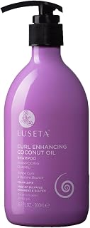 Luseta Curl Enhancing Shampoo Nourishing and Moisturizing for Curly Hair, Repair Damaged Hair, Restore Bounce 16.9 Oz, Gluten Free, Sulfate Free