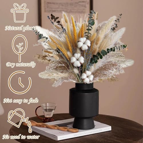 103 flores secas mixtas para decoración bohemia miniatura 4