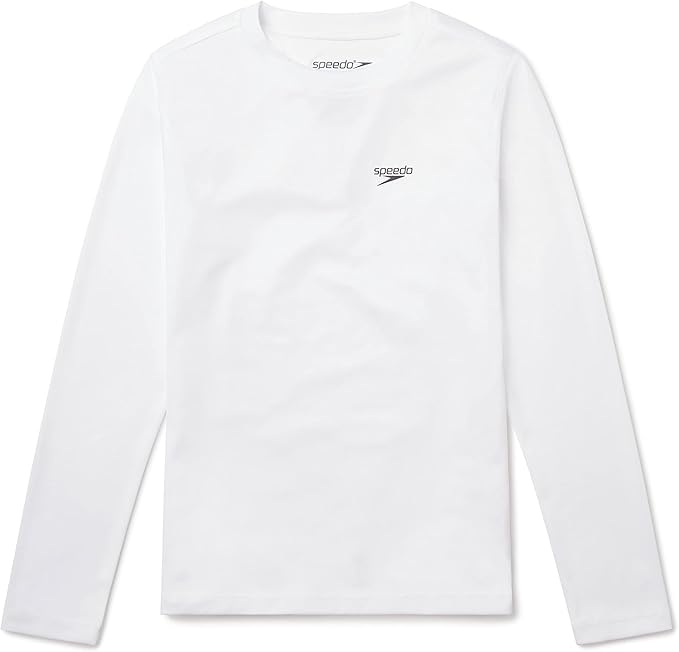 Speedo Boy's UV Swim Shirt Long Sleeve Tee Graphic