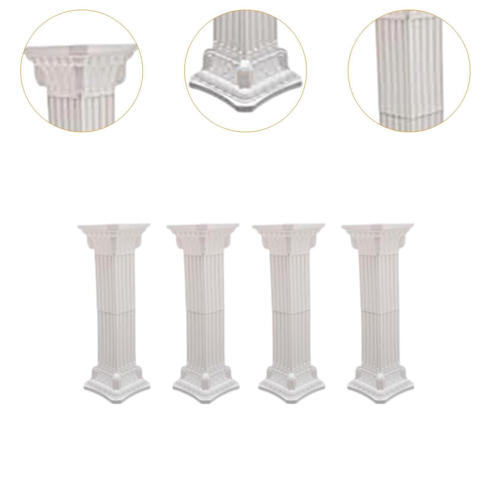 4 Columnas para Bodas, Ideales para La Decoración del Centro de Mesa de La de Apertura.