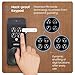 Lockly Visage Zeno Series Smart Lock, Facial Recognition & Fingerprint Keyless Entry Door Lock, Built-in Wi-Fi Deadbolt with Apple Home Key, PIN Genie Keypad, App Remote Control, Easy Installation