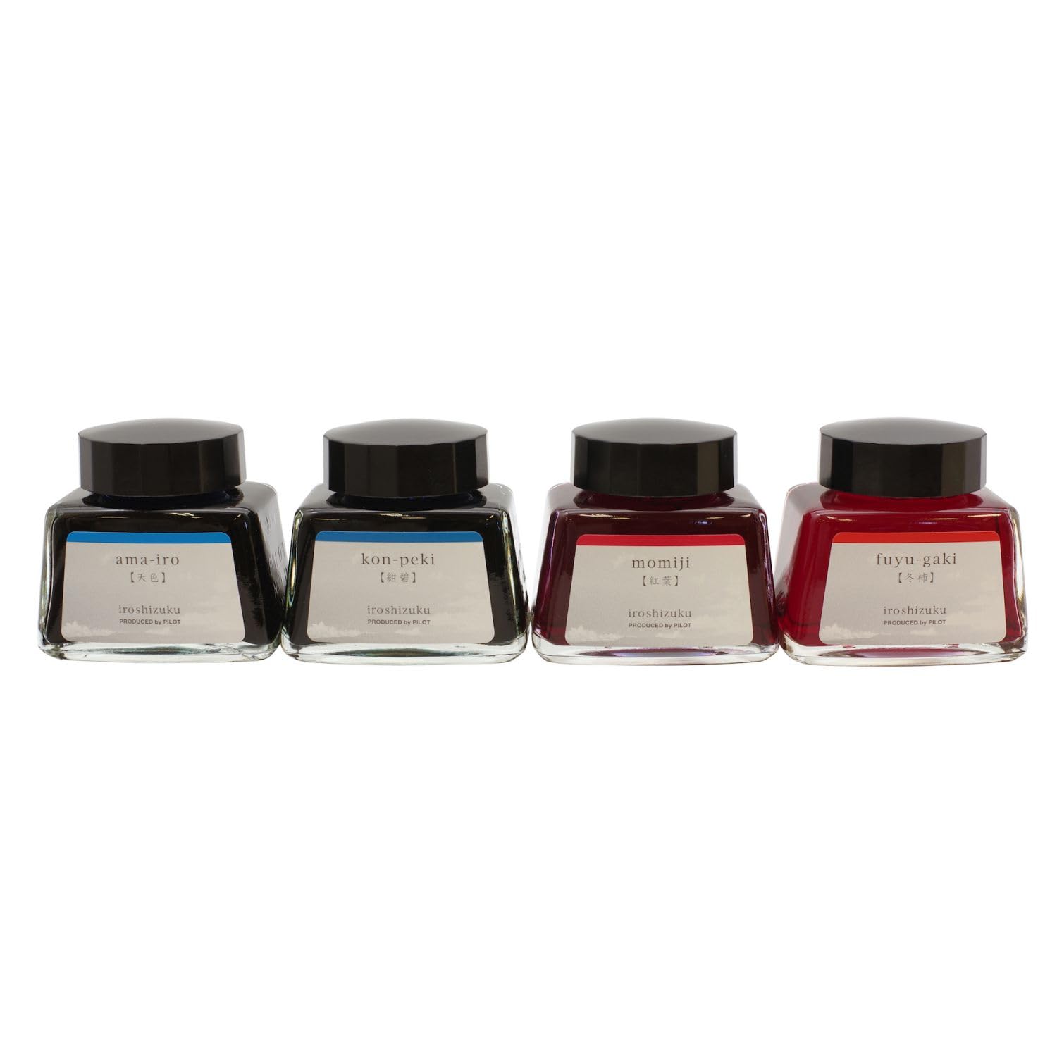 Amazon | 限定 万年筆ボトルインク 30ml 色彩雫4色セット【真昼】 INK