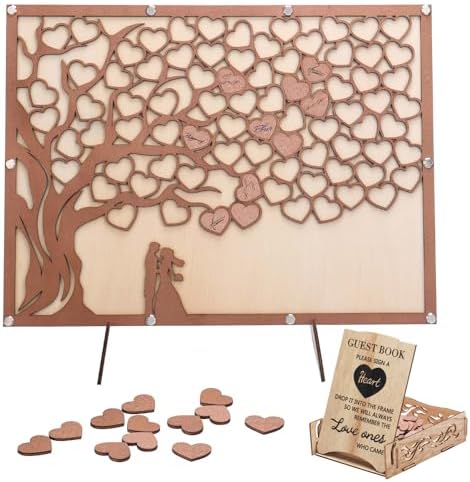 DIY Rustic Wedding Guest Book || Damsel with a Drill