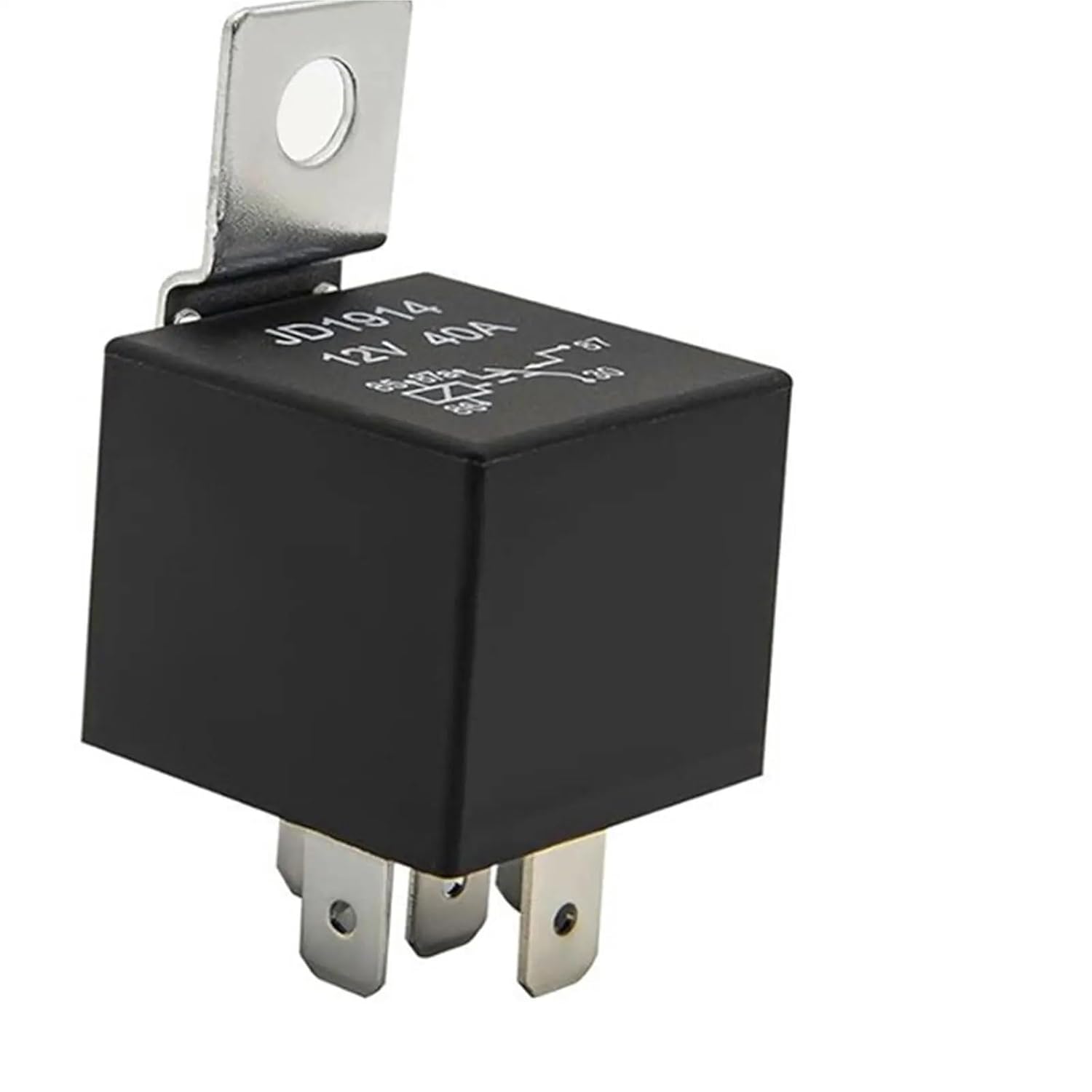 10 Pieces 5 Pin Relay Waterproof 40A 30A Spdt Relay Replacement Automotive Set for Van Auto Motorcycle Truck