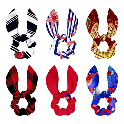 Chouchous pour cheveux nœuds fille cadeau de Noël idéal lot de 6