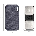 CoBak Carrying case for Kardia Mobile EKG Monitor - Travel Kardia Case Fits in Pocket, Features Magnetic Closure to Keep Kardia Device Safe On The Go, NOT Fit KardiaMobile 6L,Dark Blue - Image 6
